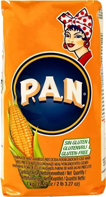 Produktbild von Harina Pan Maismehl Vorgekochtes gelbes Maismehl (orange) 1kg