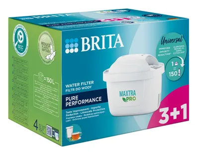 Image de BRITA Maxtra PRO Pure Performance filtre à eau, 4 (3+1) pcs.