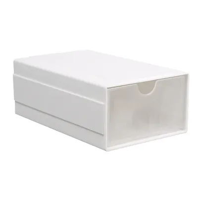 Obrázek produktu pro Zásuvkový úložný box, stolní úložný box, stolní zásuvkový organizér, plastový zásuvkový organizér, plastový zásuvkový kontejner, organizér pro ukládání make-upu do zásuvky