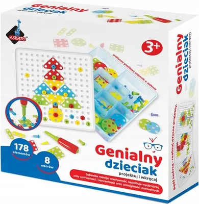 Produktbild von Mosaik Mit Schraubendreher 180 Stück 1019