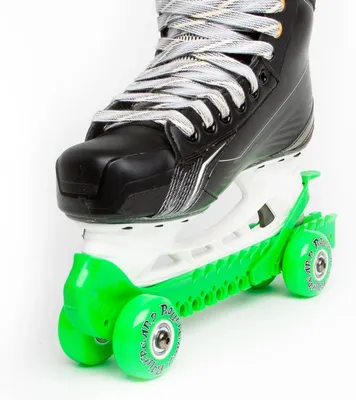 Produktbild von Rollergard Kufenschoner mit Rollen grün