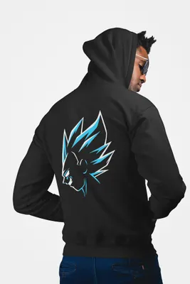 Produktbild von D&B Uni Hoodie ZIPAN00010 Naruto Schwarz-Größe XL
