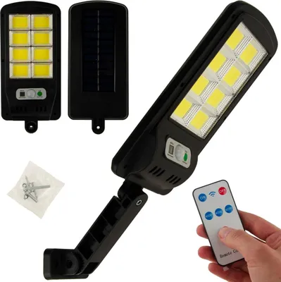 Immagine prodotto di Lampione solare a 120 led + telecomando