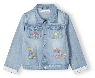 Produktbild von Minoti Regenjacke Blau Gr. 116 für Mädchen