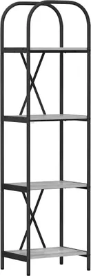 Immagine prodotto di vidaXL Libreria Grigio Sonoma 40 x 30 x 146 cm Materiale a base di legno