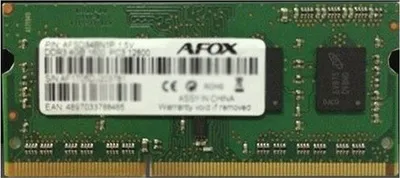 Image de Module de mémoire AFOX SO-DIMM DDR3 8 Go 1600 MHz