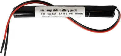Produktbild von Q-BATTERIES Akku-Pack, 4,8 V, 500mAh
