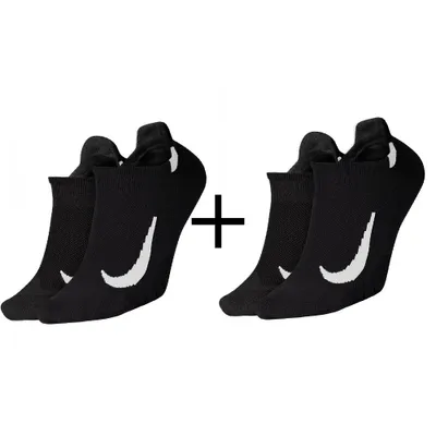 Obrázok produktu pre Ponožky NIKE Multiplier Black 2-pack Čierna 34-38