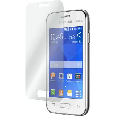 Produktbild von 3er-Pack PhoneNatic Glas-Folie klar  kompatibel mit Samsung Galaxy Young 2 - Panzerglas für Galaxy Young 2