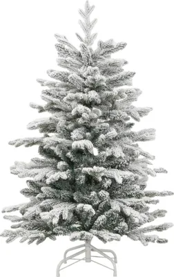 Obrázok produktu pre vidaXL Umelý vianočný stromček Skladací zasnežený 150 cm