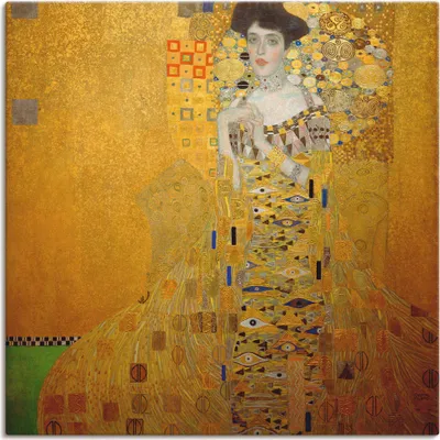Produktbild von ARTland Leinwandbild Bloch-Bauer Größe: 50x50 cm