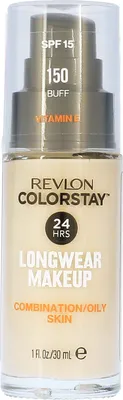 A bottle of Revlon Colorstay Longwear Makeup.