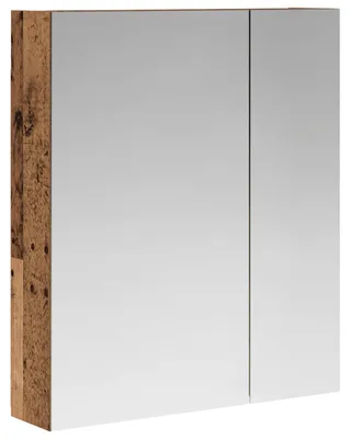 Obrázek produktu pro vidaXL Zrcadlová skříňka do koupelny, imitace starého dřeva, 60 x 14,5 x 70 cm