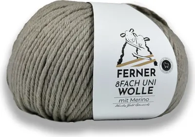 Produktbild von Ferner Wolle Uni  8fach Farbe: LU 8 - 4