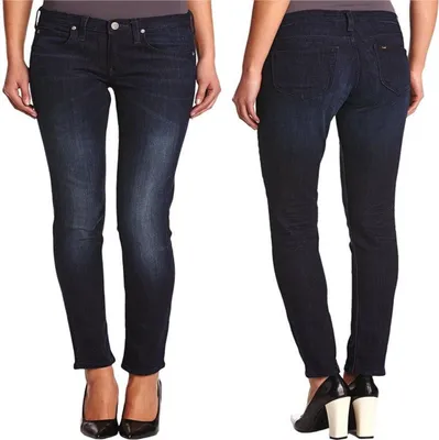 Produktbild von LEE, Damen Jeanshose, Skinny fit, LYNN, W28 L35, Blau, Jeans, baggyjeans, buggy