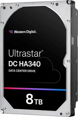 Produktbild von Western Digital 3.5In 26.1 8Tb 256 7200Rpm Sata Ultra 512E Se Np3 Dc Ha340 (0B47078)