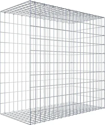 Obrázek produktu pro Přídavný gabion typ 2 100 cm x 100 cm x 50 cm, velikost ok 5 cm x 10 cm, C-kroužek