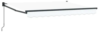 Immagine prodotto di Tenda retrattile Bianco 3,5 x 2 m 100% Poliestere e Alluminio