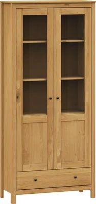 Image de Vitrine 2 portes + 1 tiroir TORINO wax