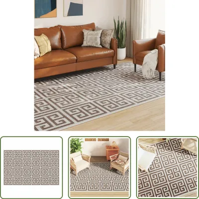 Produktbild von The Living Store  Indoor & Outdoor Teppich Mehrfarbig 190x300 cm Rutschfest