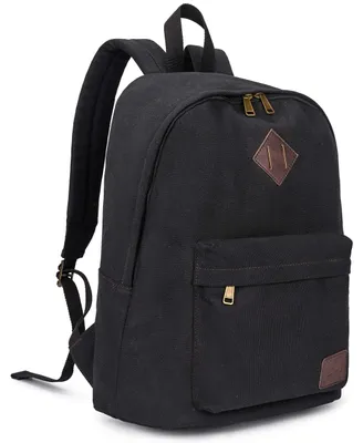 Produktbild von Elzusha – Leichter Canvas-Rucksack für Reisen und Schule