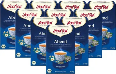 Produktbild von 10 x  YOGI TEA Abend | 10 x 30,6g