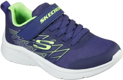 Image de SKECHERS Enfants Microspec Texlor Chaussures de sport bleues