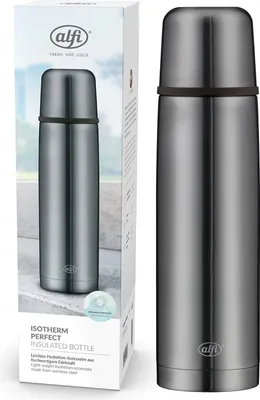 Produktbild von alfi Isolierflasche ISOTHERM PERFECT AV 0,75 L grau