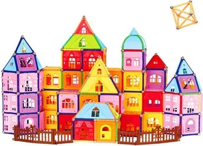 Image de Witka, jeu de construction magnétique - Château