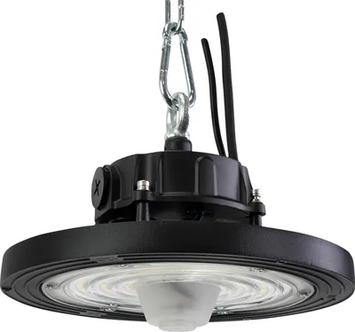 Produktbild von ENOVALITE LED-HighBay-Leuchte, UFO, 60...100 W, 4000 K, EEK: C, 9600...16000 lm, dimmbar, IP65, schwarz