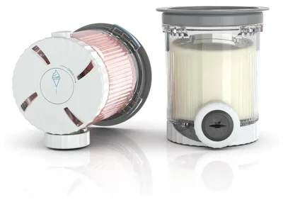 Produktbild von Für Ninja Swirl NC700 NC701 Eiscreme Deckel & Becher, BPA-frei, spülmaschinenfest, wiederverwendbar, Eis und Softeis Zubehör,2er Set