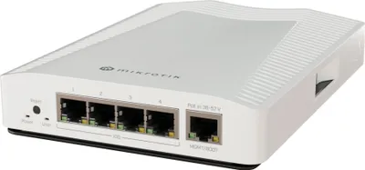 Image de MIKROTIK Mikrotik CRS304-4XG-IN switch réseau 10G Ethernet (100/1000/10000) Power over Ethernet (PoE) Blanc