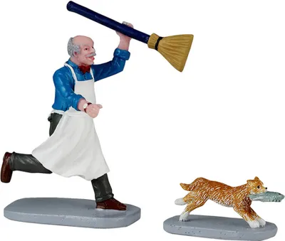 Produktbild von LEMAX - Feline Fish Thief