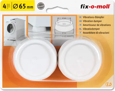 Produktbild von fix-o-moll Vibrationsdämpfer für Waschmaschinen