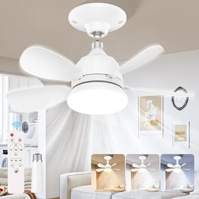 Obrázok produktu pre Stropný ventilátor s osvetlením – 3 rýchlosti a stmívateľný