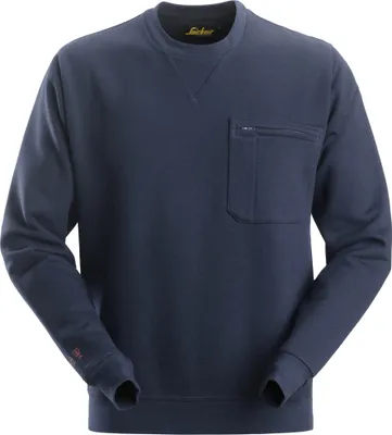 Produktbild von Snickers ProtecWork Sweatshirt, EN 1149, 11612, IEC 61482 Navy-L