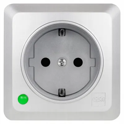 Image de Prise Murale Électrique Elektro-Plast Marron 3737-05