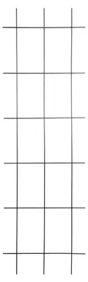 Produktbild von BROWIN® Garten-Spalier für Kletterpflanzen | Pflanzenstütze | Scherenspalier | Klettergerüst | Rankgitter | 150 x 45 cm | Stahl | Schwarz