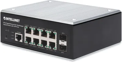 Produktbild von Intellinet 508278, Managed, L2+/L3, Gigabit Ethernet (10/100/1000), Vollduplex, Power over Ethernet (PoE)