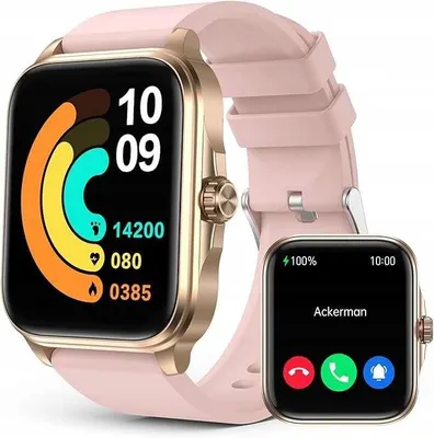 Zdjęcie produktu dla Smartwatch SOUYIE 1,91 HD różowy monitor zdrowia aktywności