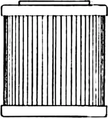 Productafbeelding van Oliefilter UFI 25.588.00, filterelement