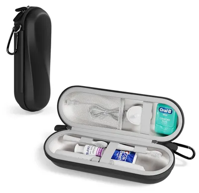 Image de Étui de voyage pour brosse à dents électrique portable avec protection