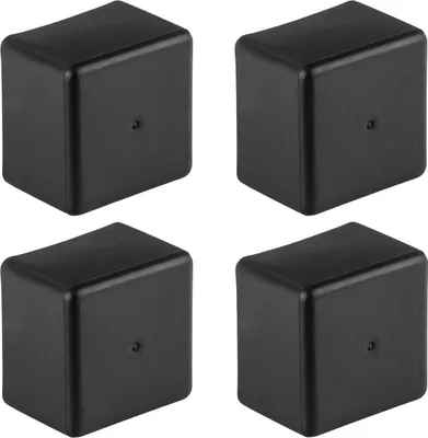 Produktbild von 4x Endkappen Abdeckkappe Solar für 40x40mm Solarschiene Abschluss PC Profil