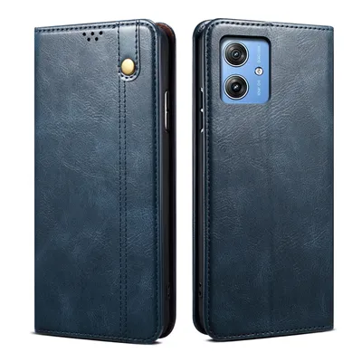 Custodia Portafoglio Per Motorola MOTO G85 - PU Pelle, Kickstand, Slot