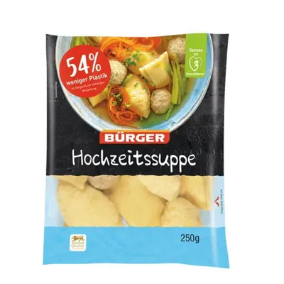 Produktbild von Bürger - Hochzeitssuppe, 250 g Beutel