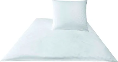Produktbild von JOOP! Mako-Satin Bettwäsche 4020 Cornflower 155x220cm + 40x80, Farbe weiss