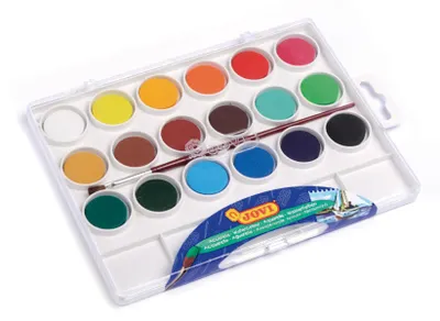 Produktbild von Jovi 800/18 Wasserfarbe 18 Stück