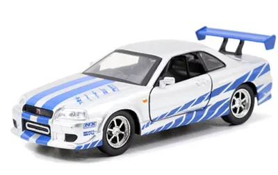Produktbild von Jadatoys Nissan Skyline GT-R R34 Fast & Furious 1:32 Modellauto