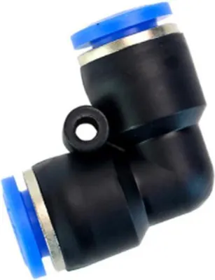 Produktbild von Pneumatischer Anschluss / Ventil / Push Fitting - diverse Durchmesser & Formen Ausführung: PV Durchmesser: 8 mm