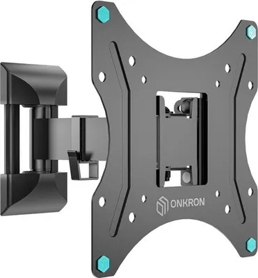 Produktbild von ONKRON Full Motion TV-Wandhalterung für 17" bis 43" Bildschirme bis zu 35 kg, schwarz, VESA: 100x100 - 200x200